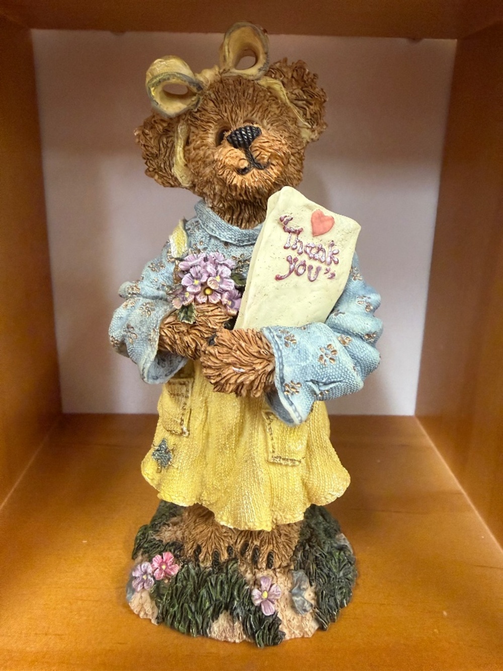 Boyds Bears Resin- Abby T. Bearymuch- EJ320